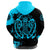 Viking Hoodie, Loki Bound Triskele Rune Cyan RLT12 - Wonder Print Shop