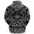 Viking Hoodie Horror Helmet Magic Runic with Bandana Paisley Style RLT12 - Wonder Print Shop