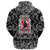 Viking Hoodie I Do Not Fear Death with Bandana Paisley Style RLT12 - Wonder Print Shop