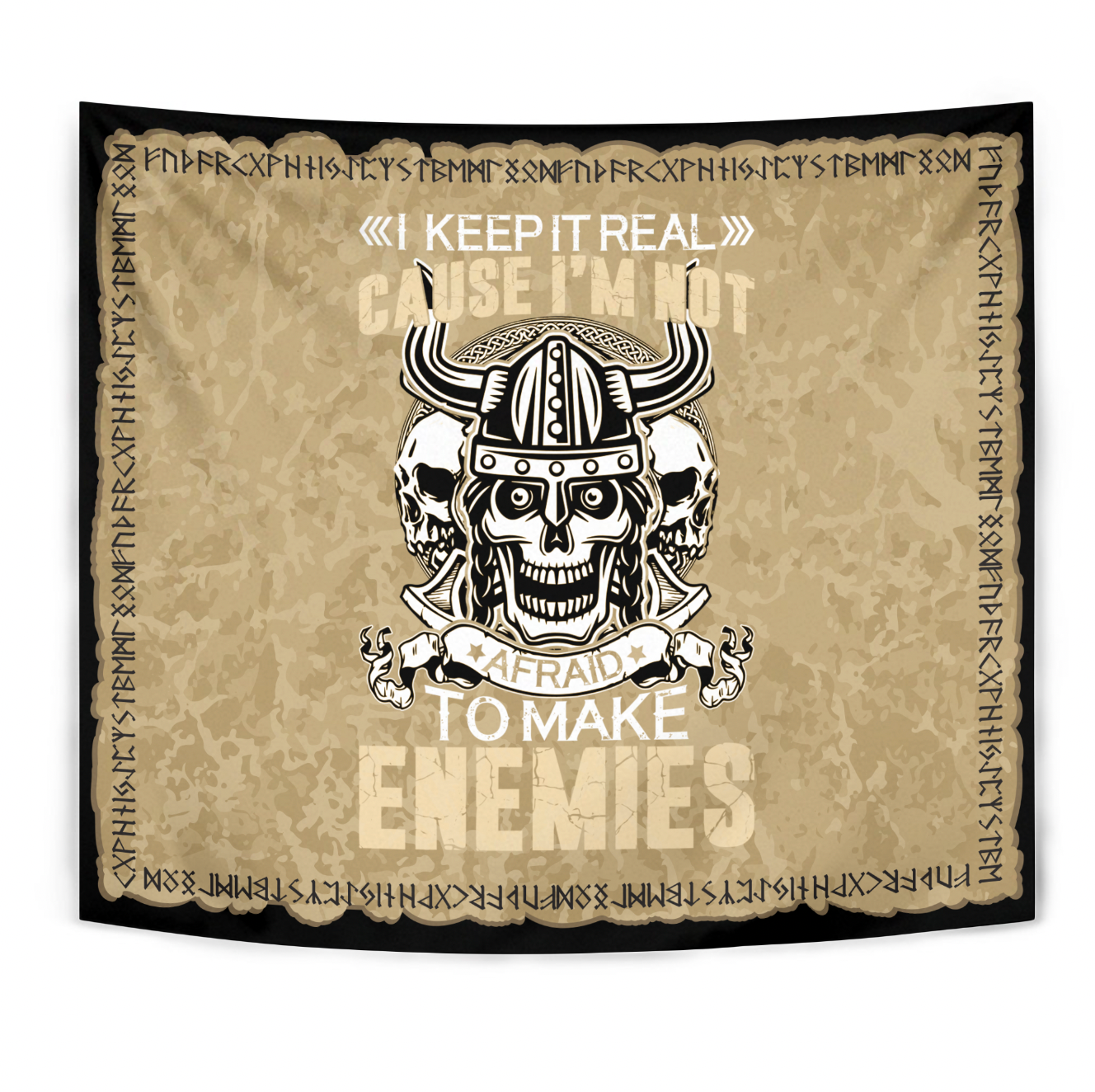 Viking Tapestry - I Kepp It Real RLT12 - Wonder Print Shop