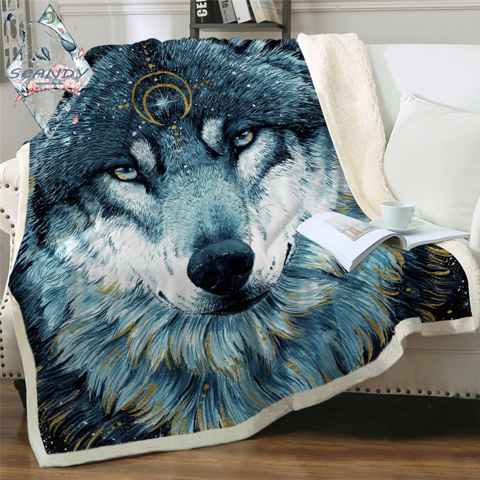 in-the-darkness-wolf-blanket