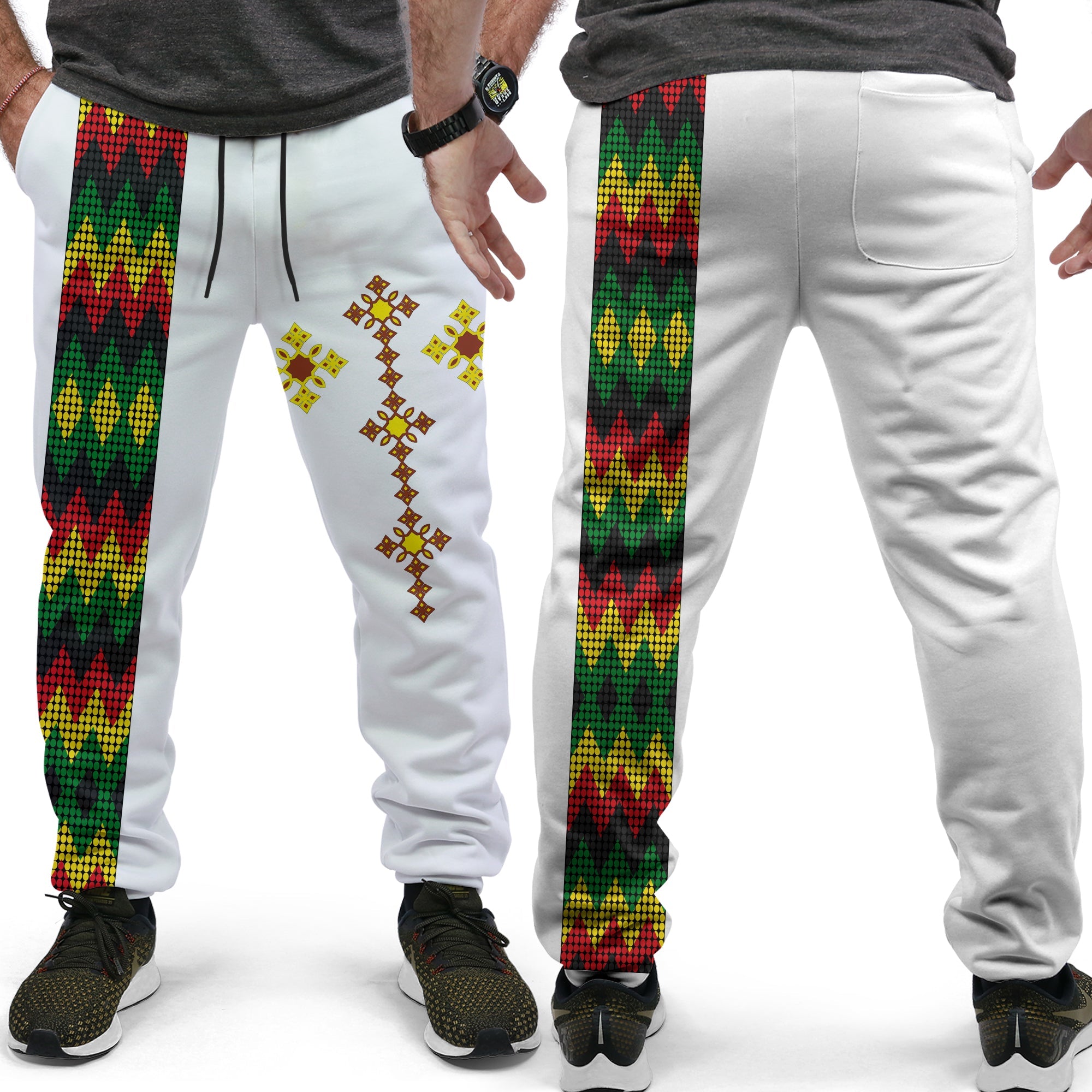 ethiopia-jogger-pants-rasta-round-pattern-white