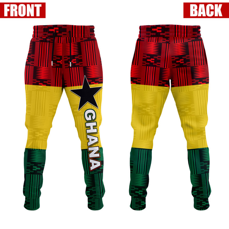 ghana-flag-mix-patterns-jogger-pants