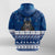 Joulupukki Finland Santa Christmas Hoodie Himmeli Pattern - Wonder Print Shop