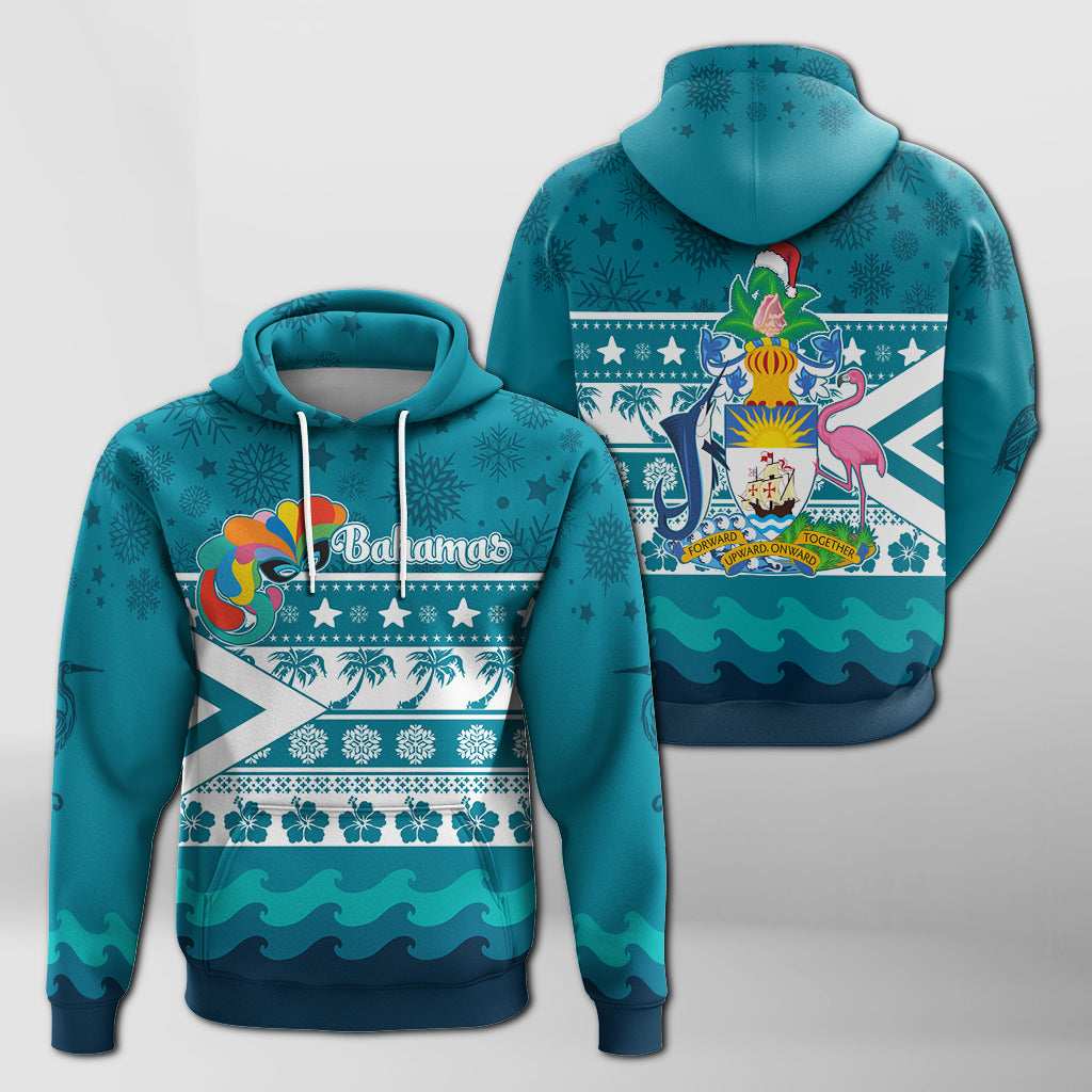 Junkanoo Tropical Winter Bahamas Christmas Hoodie - Wonder Print Shop