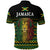 Jamaica Polo Shirt Unique Rastafarian Lion Flag Vibes LT8 - Wonder Print Shop