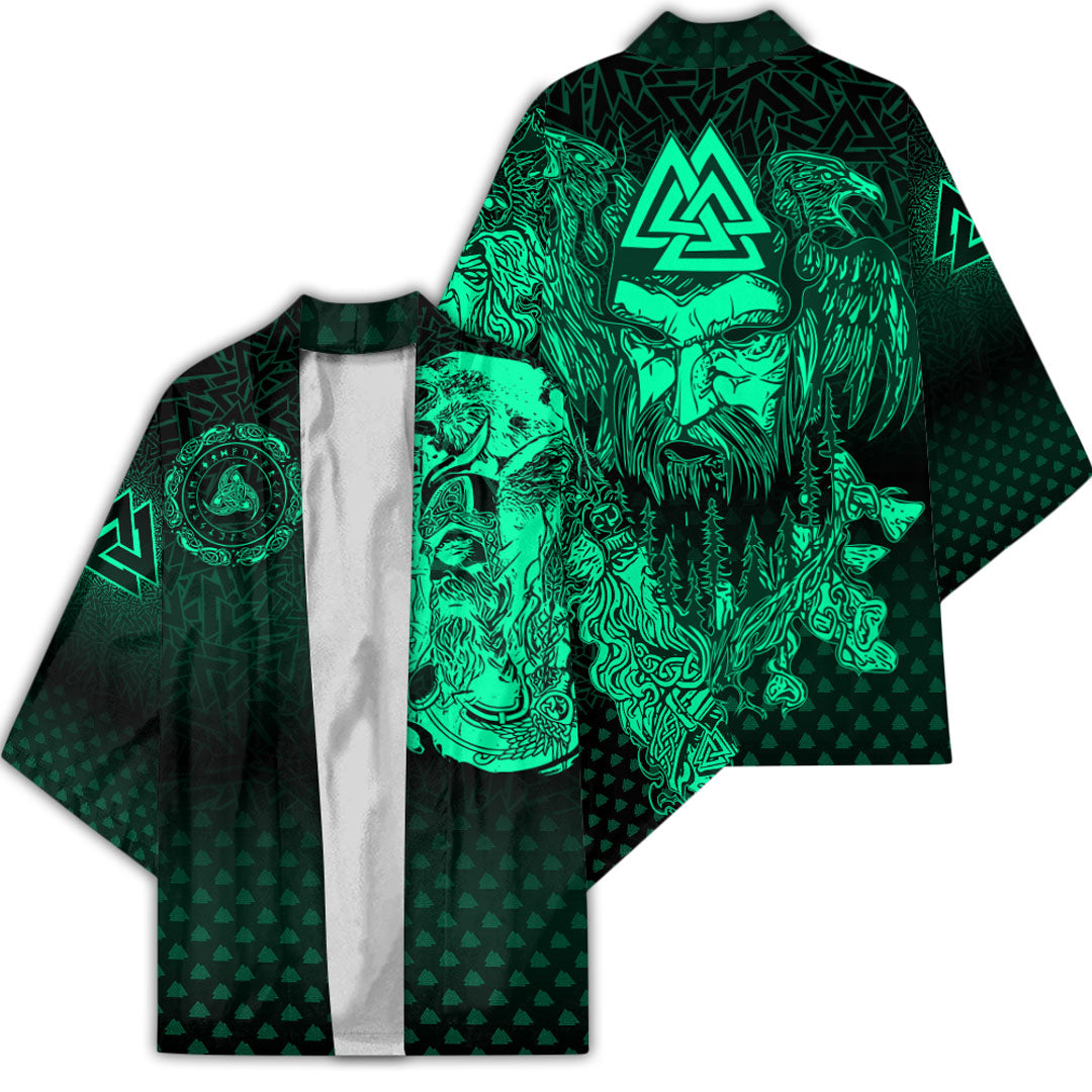 viking-clothing-viking-odin-raven-tattoo-style-green-version-kimono