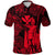 Hawaii Polo Shirt King Kamehameha with Polynesian Patterns Unique Style Red LT8 - Wonder Print Shop