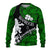 Saint Patrick Day Knitted Sweatshirt Shamrocks And Shenanigans - Black Style - Wonder Print Shop