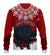 Iceland Christmas Knitted Sweatshirt Beware Jolakotturinn - Wonder Print Shop