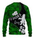 Saint Patrick Day Knitted Sweatshirt Shamrocks And Shenanigans - Black Style - Wonder Print Shop