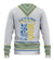 Ukraine Folk Patterns Knitted Sweatshirt Unity Day - White - Wonder Print Shop