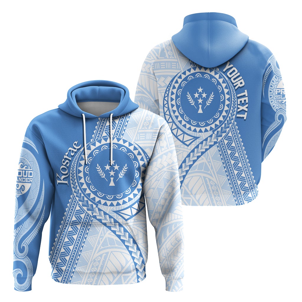 Custom FSM Kosrae Micronesian Pattern Hoodie Proud Islander - Wonder Print Shop