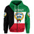 Custom Kuwait Zip Hoodie Flag Style LT8 - Wonder Print Shop