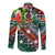 (Custom Personalised) Vanuatu Penama Hawaii Long Sleeve Button Shirt Independence Be Proud LT8 - Wonder Print Shop