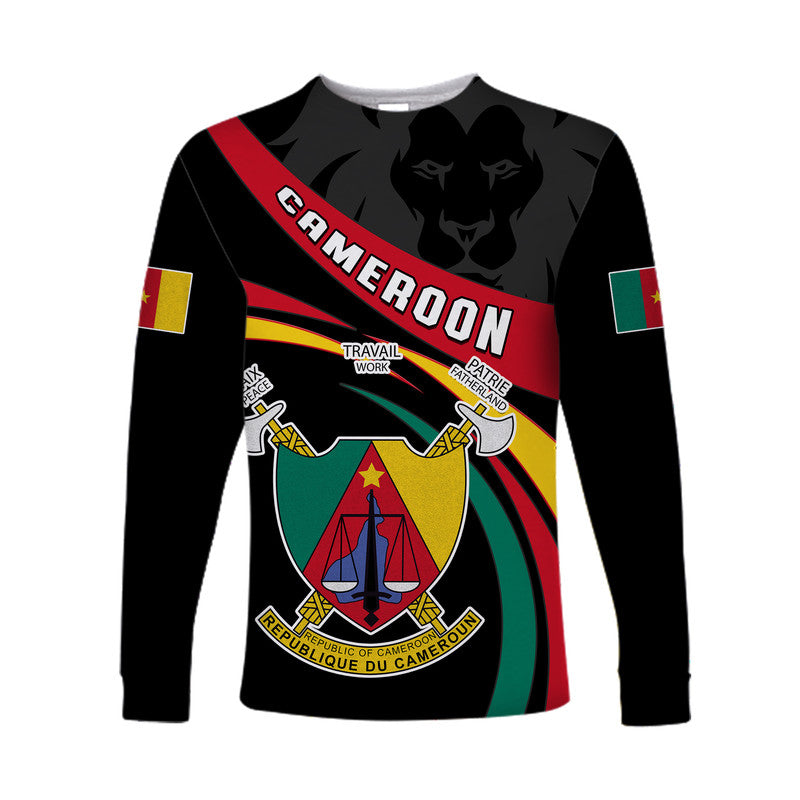 Happy Cameroon independence Day Long Sleeve Shirt - Wonder Print Shop