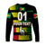 (Custom Personalised) Guyana Cricket Harpy Eagles Long Sleeve Shirt Original Style - Black LT8 - Wonder Print Shop