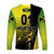 (Custom Personalised) Jamaica Cricket Scorpions Long Sleeve Shirt Simple Style - Black LT8 - Wonder Print Shop