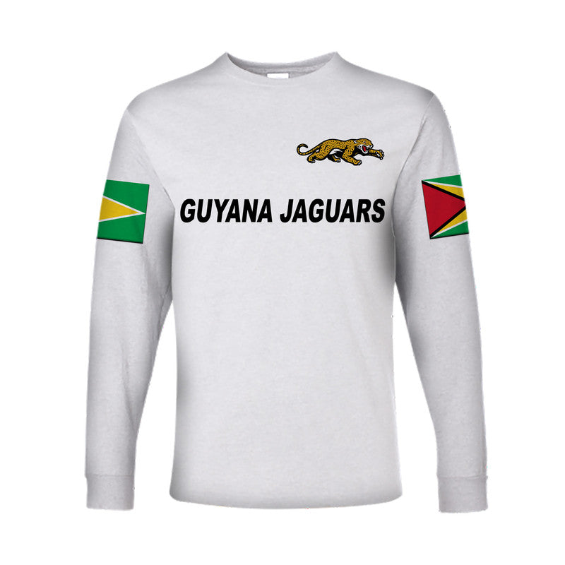 (Custom Personalised) Guyana Cricket Jaguars Long Sleeve Shirt Special Style LT8 - Wonder Print Shop