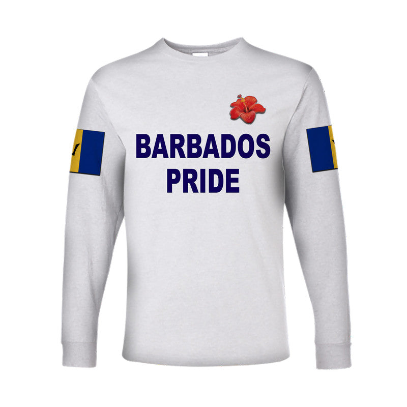 (Custom Personalised) Barbados Cricket Pride Long Sleeve Shirt Special Style LT8 - Wonder Print Shop