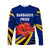 (Custom Personalised) Barbados Cricket Pride Long Sleeve Shirt Original Style LT8 - Wonder Print Shop