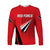 (Custom Personalised) Trinidad And Tobago Cricket Red Force Long Sleeve Shirt Simple Style LT8 - Wonder Print Shop