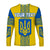 (Custom Personalised) Ukraine Long Sleeve Shirt Ukrainian Pattern LT13 - Wonder Print Shop