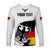 (Custom Personalised) Germany Long Sleeve Shirt Grunge Deutschland Flag and Eagle LT13 - Wonder Print Shop