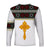 Ethiopia Tibeb Long Sleeve Shirt Ethiopian Cross Fashion LT13 - Wonder Print Shop