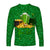 (Custom Personalised) Ireland Happy Saint Patrick's Day Long Sleeve Shirt With Shamrock LT8 - Wonder Print Shop