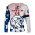 (Custom Personalised) USA Rugby Long Sleeve Shirt Original Vibes - White LT8 - Wonder Print Shop