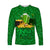 (Custom Personalised) Ireland Happy Saint Patrick's Day Long Sleeve Shirt With Shamrock LT8 - Wonder Print Shop