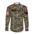 military-of-african-americans-hawaii-long-sleeve-button-shirt-flag-simple-style