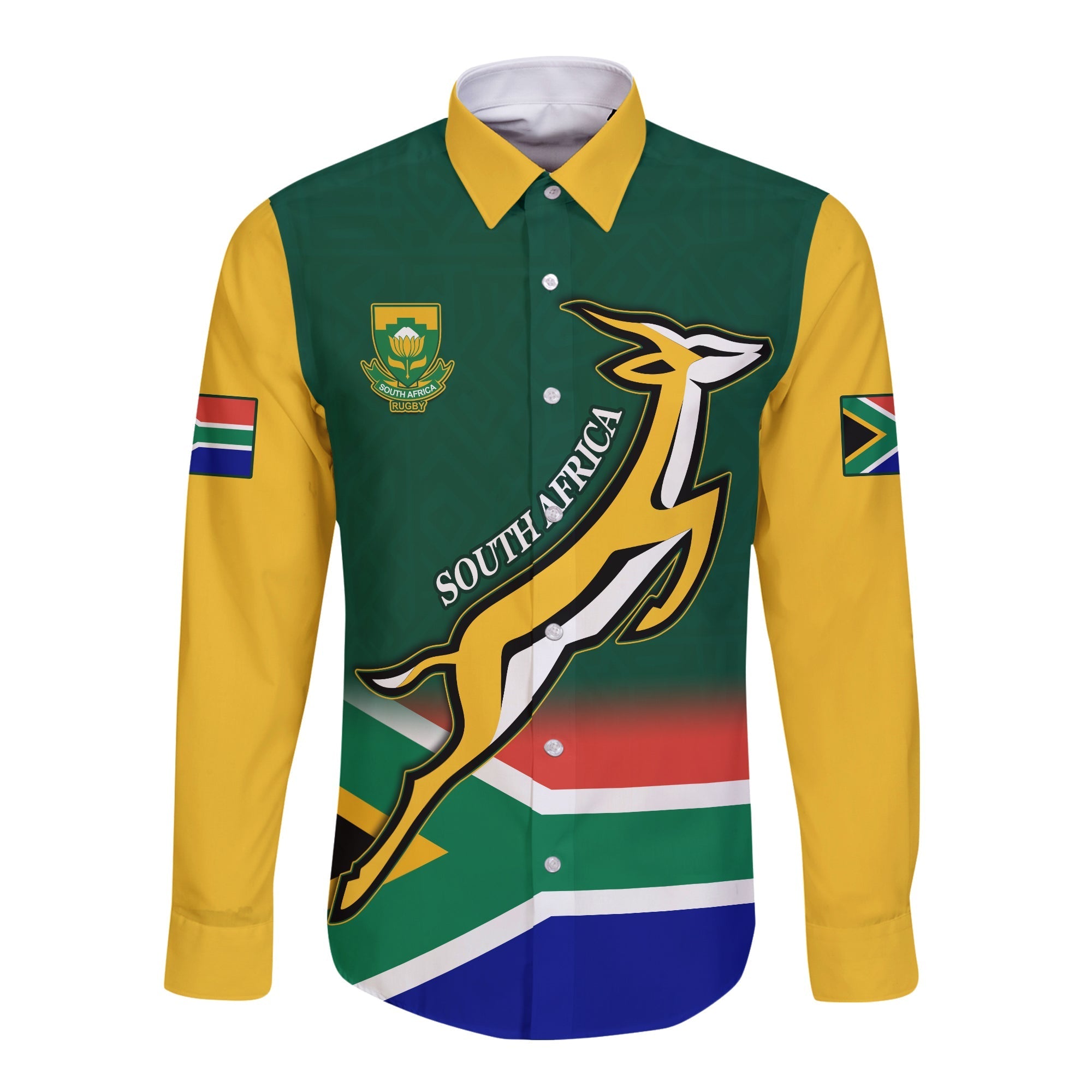 south-africa-rugby-long-sleeve-button-shirt-springboks-champion-bokke-african-pattern-go-bokke