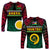 Custom Personalised Shefa Province Long Sleeve Shirt Vanuatu Pig Tusk Polynesian Flag Style - Wonder Print Shop