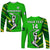 (Custom Text And Number) Pakistan Cricket Long Sleeve Shirt Go Shaheens Simple Style - Wonder Print Shop