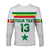 (Custom Text and Number) Senegal Football 2022 Long Sleeve Shirt Champion Teranga Lions Mix African Pattern LT13 - Wonder Print Shop