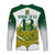 (Custom Text and Number) South Africa Cricket Long Sleeve Shirt Go Proteas Boxing Day Test LT13 - Wonder Print Shop