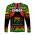 Samoa Rugby Long Sleeve Shirt Teuila Torch Ginger Gradient Style - Wonder Print Shop