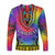 (Custom Personalised) Dashiki Tie Dye Long Sleeve Shirt African Pattern LT13 - Wonder Print Shop