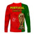 Portugal Football 2022 Long Sleeve Shirt Style Flag Portuguese Champions LT13 - Wonder Print Shop