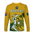 South Africa Cricket Long Sleeve Shirt Go Proteas Unique Style - Wonder Print Shop