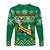 South Africa Rugby Christmas Long Sleeve Shirt Springboks Proud Geseende Kersfees - Wonder Print Shop