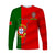 Portugal Football 2022 Long Sleeve Shirt Style Flag Portuguese Champions LT13 - Wonder Print Shop