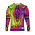 (Custom Text and Number) Africa Tie Dye Long Sleeve Shirt Special Dashiki Pattern LT13 - Wonder Print Shop