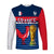 (Custom Text and Number) France Football The Blues Long Sleeve Shirt Les Bleus Le Champion 2022 World Cup LT13 - Wonder Print Shop