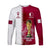 (Custom Text And Number) Qatar Football Long Sleeve Shirt Annabi Champions Proud WC 2022 - Wonder Print Shop