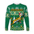 South Africa Rugby Christmas Long Sleeve Shirt Springboks Proud Geseende Kersfees - Wonder Print Shop