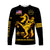 (Custom Text And Chapter) Buffalo Soldiers Long Sleeve Shirt BSMC United States Army Black - Wonder Print Shop