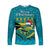 Bahamas Long Sleeve Shirt Bahamian Blue Marlin Merry Christmas - Wonder Print Shop